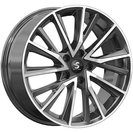 КР010 (18_Audi A4) (КР010) 7.500xR18 5x112 DIA66.6 ET39 Diamond Black Gris