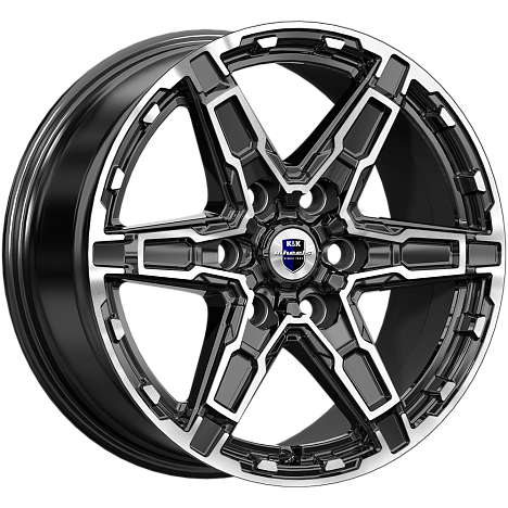 Дистрикт (КС1159) 8.000xR18 6x139.7 DIA95.1 ET50 алмаз черный Дистрикт (КС1159) 8.000xR18 6x139.7 DIA95.1 ET50 алмаз черный