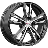 Литые диски Маскот (КС870) 6.000xR15 4x100 DIA60.1 ET50 Блэк Джек для Nissan Micra C+C