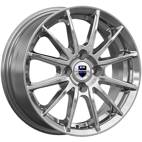 Квант (КС960) 5.500xR14 4x100 DIA67.1 ET38 дарк платинум Квант (КС960) 5.500xR14 4x100 DIA67.1 ET38 дарк платинум