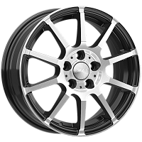 Литые диски АКИТА (КЛ285) 6.000xR15 5x100 DIA57.1 ET38 алмаз для ГАЗ Volga Siber