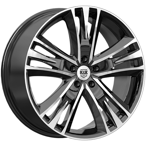 Атлас (КС661М) 8.500xR20 5x120 DIA72.6 ET35 алмаз черный Атлас (КС661М) 8.500xR20 5x120 DIA72.6 ET35 алмаз черный