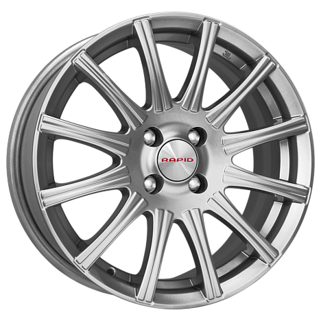 Сиеста (КС477) 5.000xR13 4x100 DIA67.1 ET35 дарк платинум