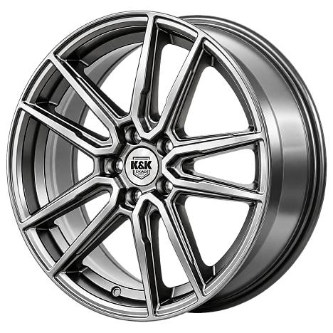 Эквант (КС1213) 7.000xR19 5x114.3 DIA66.6 ET34 дарк платинум Эквант (КС1213) 7.000xR19 5x114.3 DIA66.6 ET34 дарк платинум