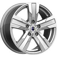 Литые диски Висмут (КС1009) 7.000xR16 5x114.3 DIA67.1 ET45 дарк платинум для Solaris