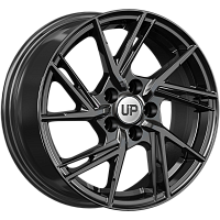 Up115 (КС1033) 6.500xR15 5x100 DIA57.1 ET38 New Black для Jetta Va3