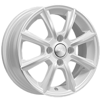 Литые диски МОНАКО (КЛ185) 5.500xR14 4x100 DIA67.1 ET38 алмаз-белый для Daihatsu Move