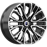 Литые диски Кортес (КС1102) 8.500xR19 6x139.7 DIA106.1 ET30 алмаз черный