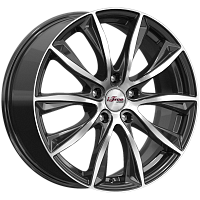 Литые диски Каzантип (КС684М) 7.500xR18 5x114.3 DIA66.1 ET40 Блэк Джек Литые диски Каzантип (КС684М) 7.500xR18 5x114.3 DIA66.1 ET40 Блэк Джек