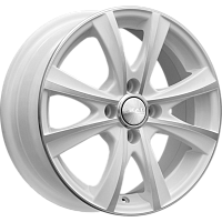 Литые диски МАЛЬТА (КЛ189) 6.000xR15 4x100 DIA60.1 ET45 алмаз-белый для Nissan