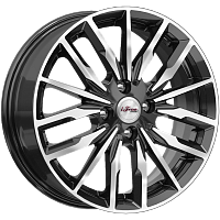 Литые диски Миконос (КС946) 6.000xR16 4x100 DIA60.1 ET41 Блэк Джек