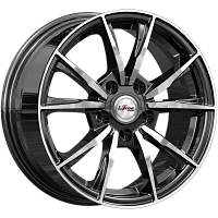 Сион (КС1055) 6.500xR15 5x110 DIA65.1 ET35 Блэк Джек для Opel Vectra