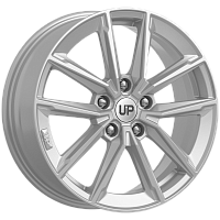 Литые диски Up104 (КС987) 6.500xR17 5x114.3 DIA66.1 ET50 Silver Classic