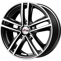 Литые диски Катар (КС885) 6.500xR16 5x100 DIA67.1 ET40 Блэк Джек для Skoda Литые диски Катар (КС885) 6.500xR16 5x100 DIA67.1 ET40 Блэк Джек для Skoda