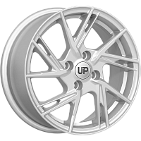 Литые диски Up115 (КС1033) 6.500xR15 4x100 DIA54.1 ET45 Silver Classic для KIA Rio X Литые диски Up115 (КС1033) 6.500xR15 4x100 DIA54.1 ET45 Silver Classic для KIA Rio X