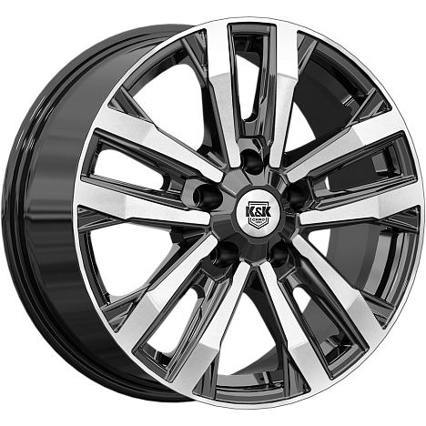 Мичиган (КС1107) 8.000xR18 5x150 DIA110.1 ET60 алмаз черный