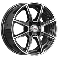 Литые диски Майами лайт (КС1029) 5.500xR14 4x98 DIA58.5 ET35 Блэк Джек для Lada Granta