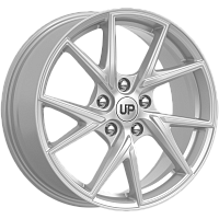 Литые диски Up105 (КС983) 7.000xR17 5x114.3 DIA67.1 ET48 Silver Classic для Honda Civic Coupe