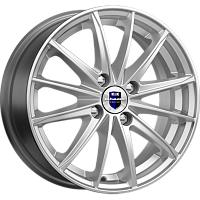 Литые диски Пойнт Бланк (КС884) 6.000xR15 4x100 DIA67.1 ET45 сильвер SK для Toyota Yaris