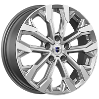 Морейн (КС1046) 6.500xR17 5x114.3 DIA54.1 ET50 дарк платинум для Geely Coolray