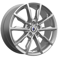 Меренге (КС902) 7.500xR17 5x110 DIA67.1 ET38 дарк платинум для Alfa Romeo Spider