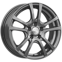 Литые диски ДЕЛИ (КЛ300) 6.000xR15 5x100 DIA57.1 ET38 графит для Skoda Литые диски ДЕЛИ (КЛ300) 6.000xR15 5x100 DIA57.1 ET38 графит для Skoda