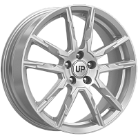 Литые диски Up107 (КС993) 6.500xR17 5x100 DIA54.1 ET45 Silver Classic