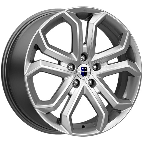 Пандора (КС466) 8.500xR19 5x108 DIA67.1 ET45 дарк платинум