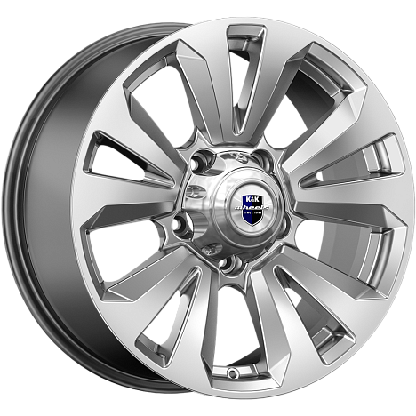 Ла-Пас (КС897) 8.000xR18 5x139.7 DIA108.5 дарк платинум