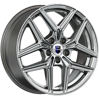 Юнион (КС1025) 7.000xR17 5x114.3 DIA67.1 ET45 дарк платинум для Honda Stepwgn