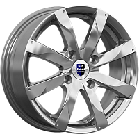 Литые диски Джемини (КС480) 5.500xR14 4x98 DIA58.5 ET40 дарк платинум Литые диски Джемини (КС480) 5.500xR14 4x98 DIA58.5 ET40 дарк платинум