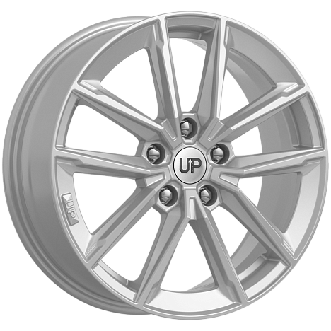 Up104 (КС987) 6.500xR17 5x114.3 DIA66.1 ET40 Silver Classic