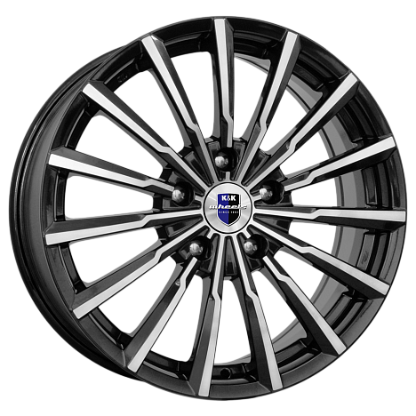 Акцент (КС562) 7.000xR17 5x114.3 DIA67.1 ET45 алмаз черный Акцент (КС562) 7.000xR17 5x114.3 DIA67.1 ET45 алмаз черный