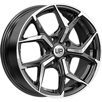 Литые диски Up120 (КС1114) 6.500xR16 5x114.3 DIA60.1 ET45 New Diamond для FIAT Sedici