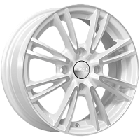 Литые диски ПАНТЕРА (КЛ129) 5.500xR14 4x100 DIA54.1 ET45 алмаз-белый