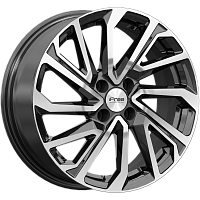 Литые диски Неом (Nexia) (КС1172) 6.500xR16 4x100 DIA56.6 ET45 алмаз черный для Daewoo