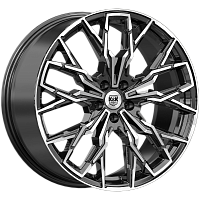 Литые диски Элерон (КС1168) 9.000xR20 5x114.3 DIA60.1 ET35 алмаз черный для Lexus Is220d