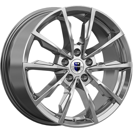 Меренге (КС902) 7.500xR17 5x120 DIA72.6 ET45 дарк платинум Меренге (КС902) 7.500xR17 5x120 DIA72.6 ET45 дарк платинум