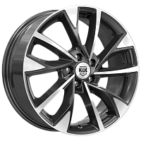 Литые диски Роквуд (КС900) 7.000xR17 5x114.3 DIA60.1 ET45 алмаз черный Литые диски Роквуд (КС900) 7.000xR17 5x114.3 DIA60.1 ET45 алмаз черный
