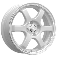 Литые диски КИОТО (КЛ249) 6.000xR15 4x100 DIA67.1 ET38 алмаз-белый для Skoda Литые диски КИОТО (КЛ249) 6.000xR15 4x100 DIA67.1 ET38 алмаз-белый для Skoda