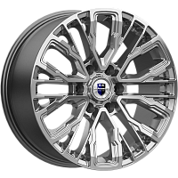 Литые диски Кортес (КС1102) 8.500xR19 6x139.7 DIA77.9 ET24 дарк платинум Литые диски Кортес (КС1102) 8.500xR19 6x139.7 DIA77.9 ET24 дарк платинум
