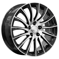 Литые диски ВАЛЕНСИЯ (КЛ282) 7.000xR18 5x114.3 DIA67.1 ET38 алмаз Литые диски ВАЛЕНСИЯ (КЛ282) 7.000xR18 5x114.3 DIA67.1 ET38 алмаз