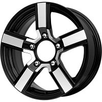 Литые диски Райдер (КС482) 6.500xR16 5x139.7 DIA98.2 ET40 Блэк Джек для Lada Niva Urban