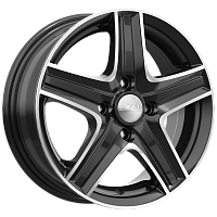 Литые диски МАГНУМ (КЛ160) 5.500xR14 4x100 DIA67.1 ET38 алмаз для Ravon