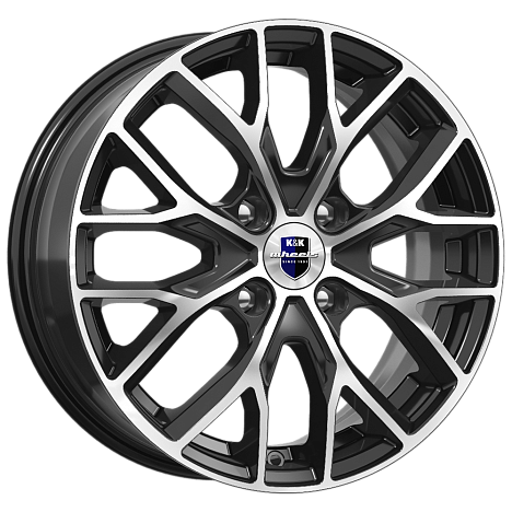 Лилиом (КС891) 6.000xR16 4x100 DIA67.1 ET45 алмаз черный