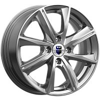 Литые диски Арнар (КС890) 6.000xR15 4x98 DIA58.5 ET35 дарк платинум для Lada Granta Литые диски Арнар (КС890) 6.000xR15 4x98 DIA58.5 ET35 дарк платинум для Lada Granta