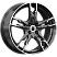 Солар (КС875) 7.000xR17 4x100 DIA60.1 ET45 алмаз черный SK