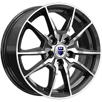 Литые диски Адамар (КС886) 6.500xR16 5x114.3 DIA67.1 ET50 алмаз черный