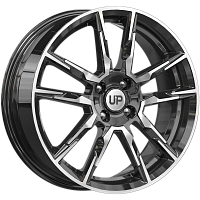 Литые диски Up107 (КС993) 6.500xR17 4x100 DIA54.1 ET45 New Diamond для KIA Rio Литые диски Up107 (КС993) 6.500xR17 4x100 DIA54.1 ET45 New Diamond для KIA Rio