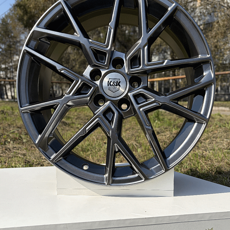 Вудроф (КС1044) 7.000xR18 5x108 DIA63.35 ET50 дарк платинум Вудроф (КС1044) 7.000xR18 5x108 DIA63.35 ET50 дарк платинум